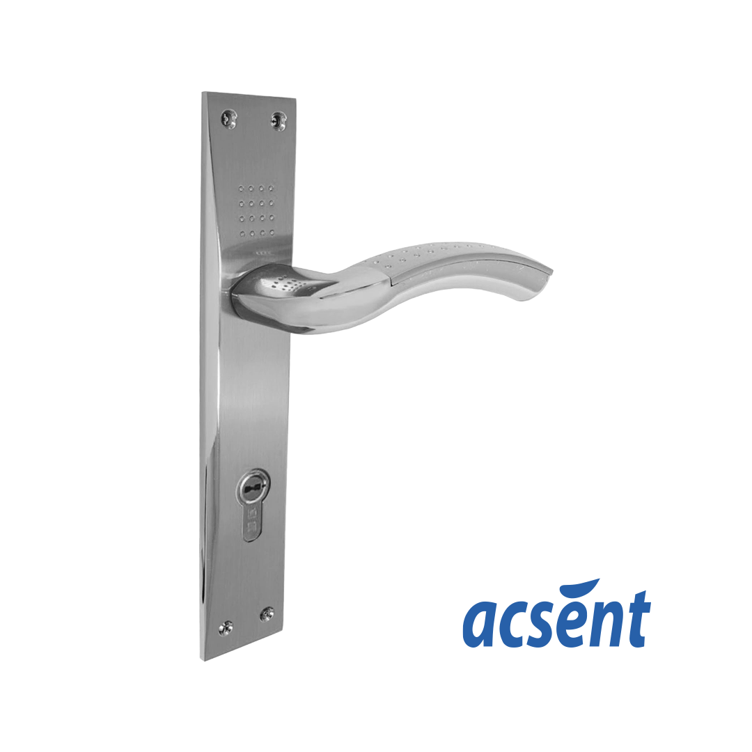 Door Handle Zinc Acsent 802H001 SN/CP