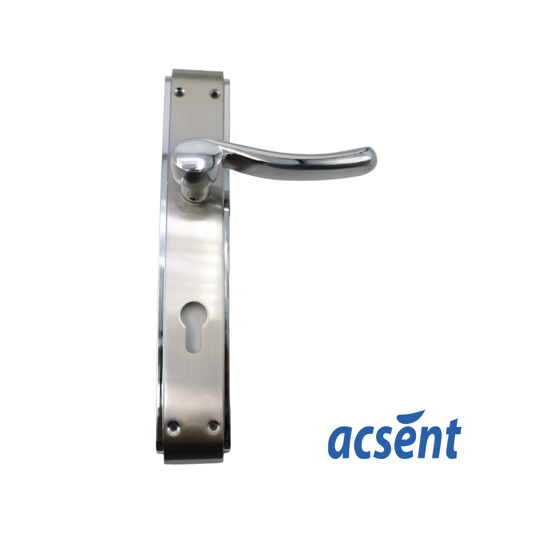 Door Handle Zinc Acsent PL099-H331 SN/CP