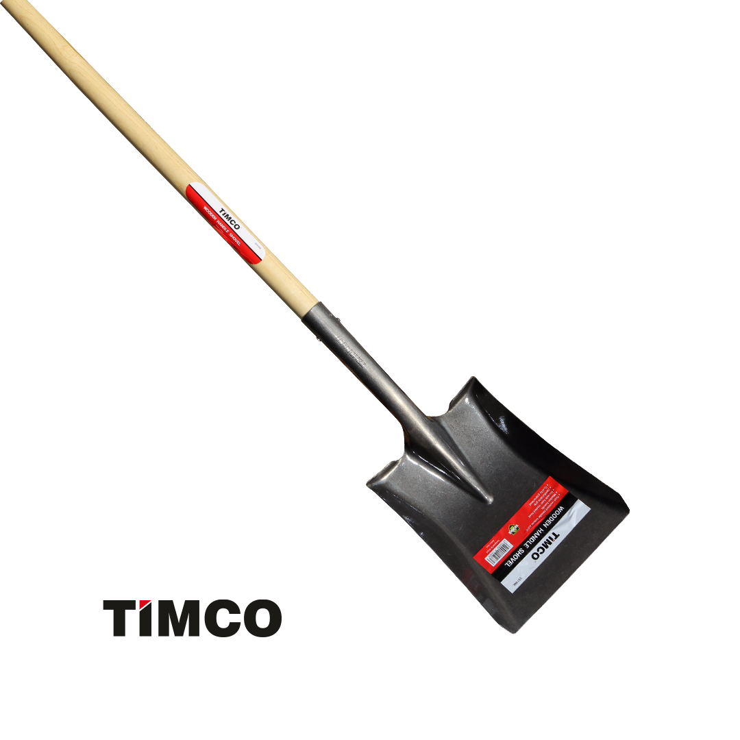 Shovel Wooden Handle Square