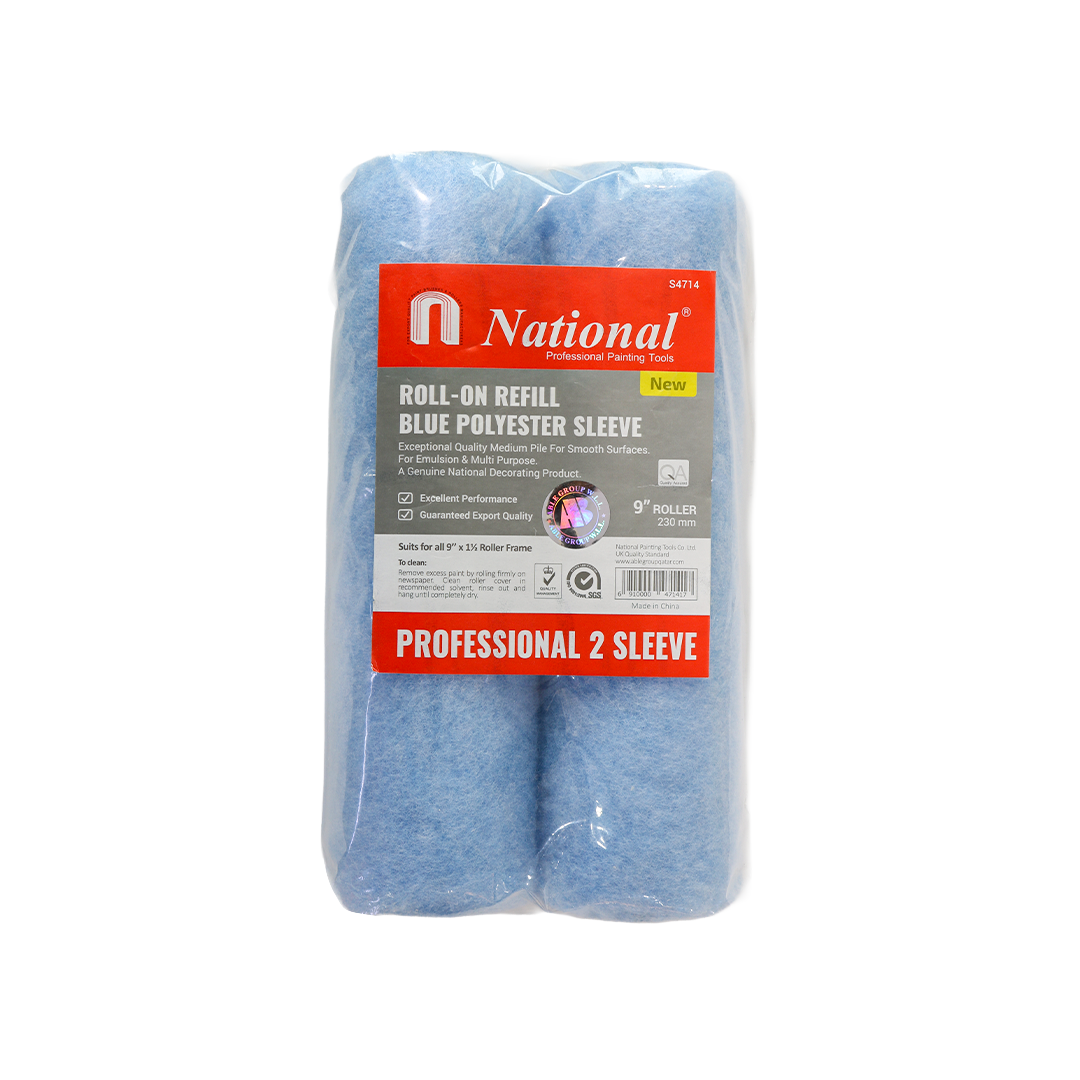 9" Blue Polyester Sleeves