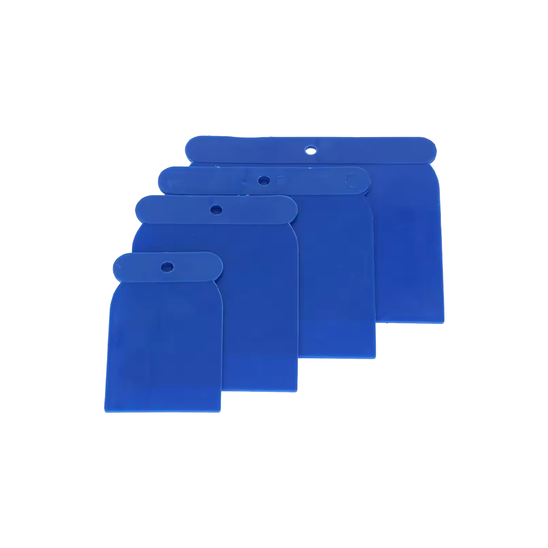 4 Pcs Plastic Scrapers Set