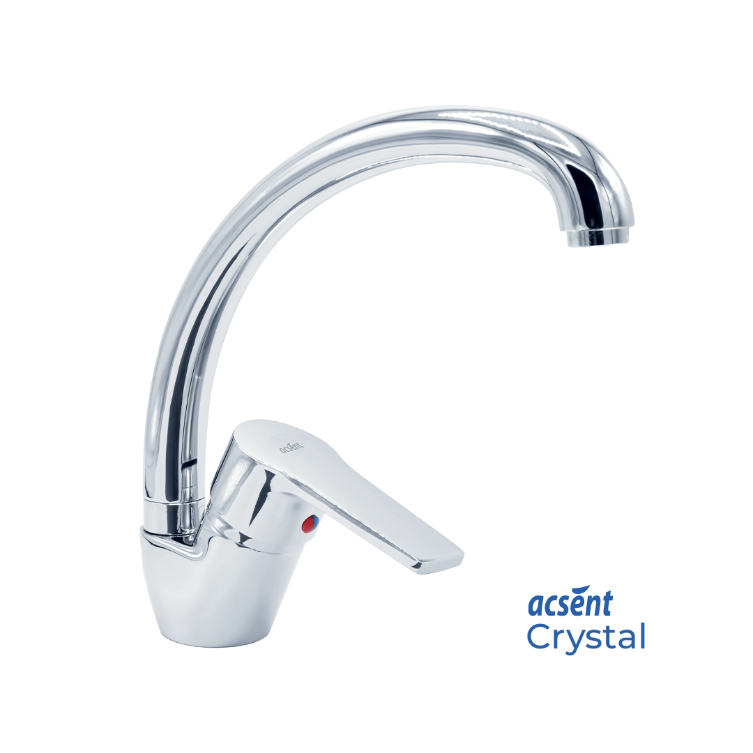 Single Lever Round Neck Sink Mixer 
