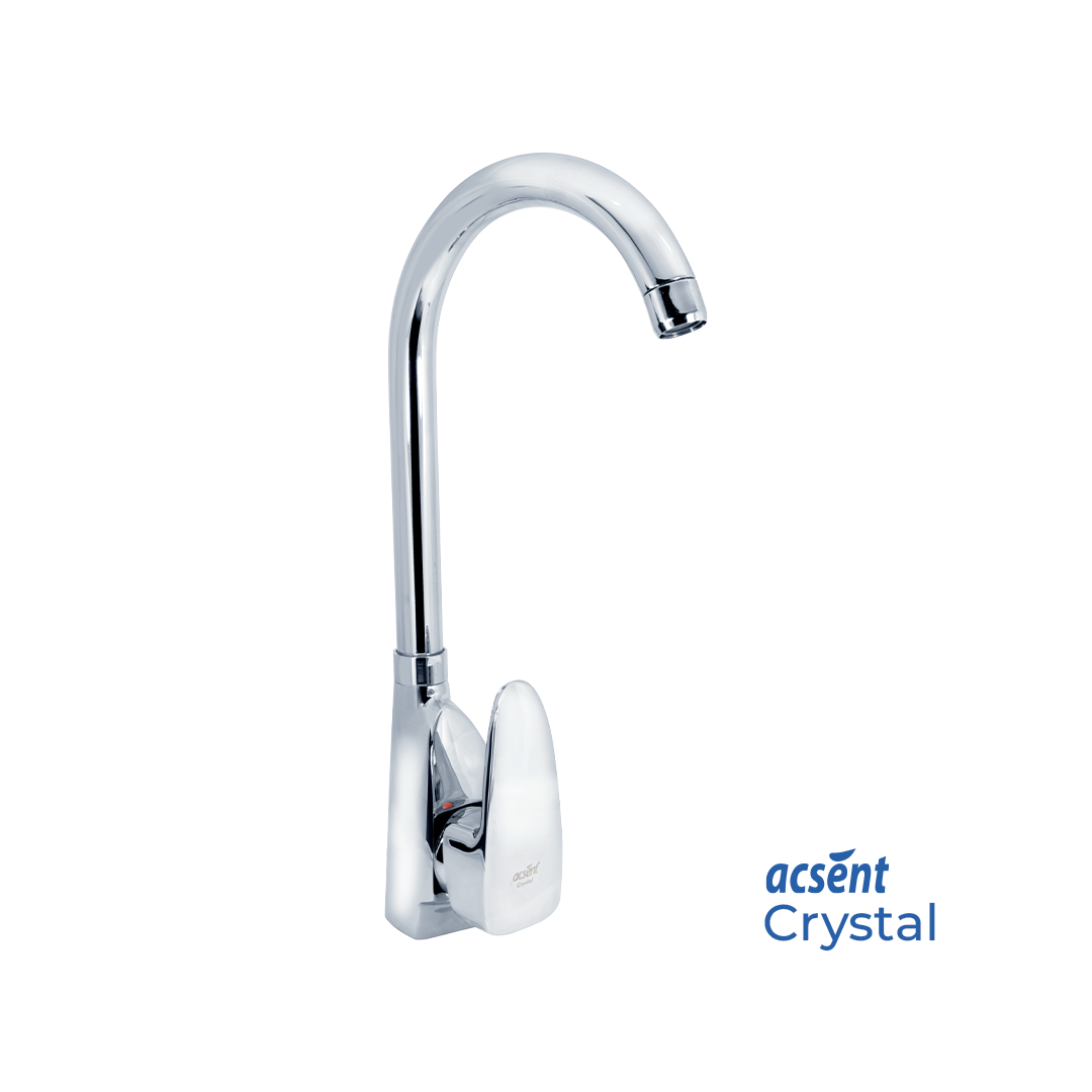 Single Lever Kitchen Mixer Full Brass