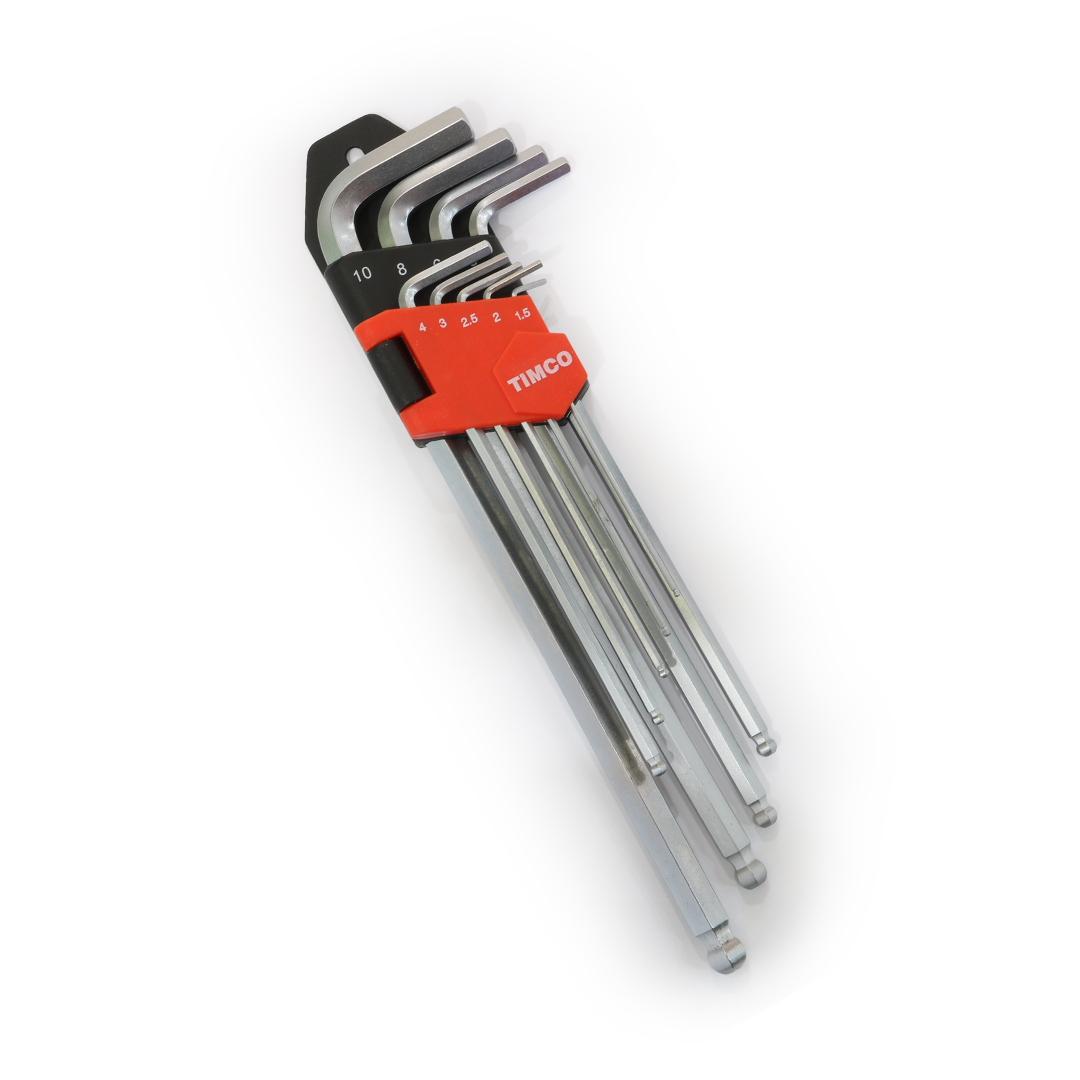 9 Pcs Hex Key Set